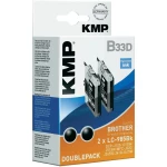 Kompatibilne patrone za printer B33D KMP zamjenjuje Brother LC-985 crna, paket od 2 komada