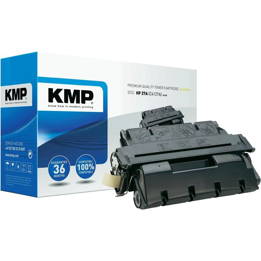 Kompatibilni toner H-T49 KMP zamjenjuje HP 27A crna kapacitet stranica maks. 180 slika