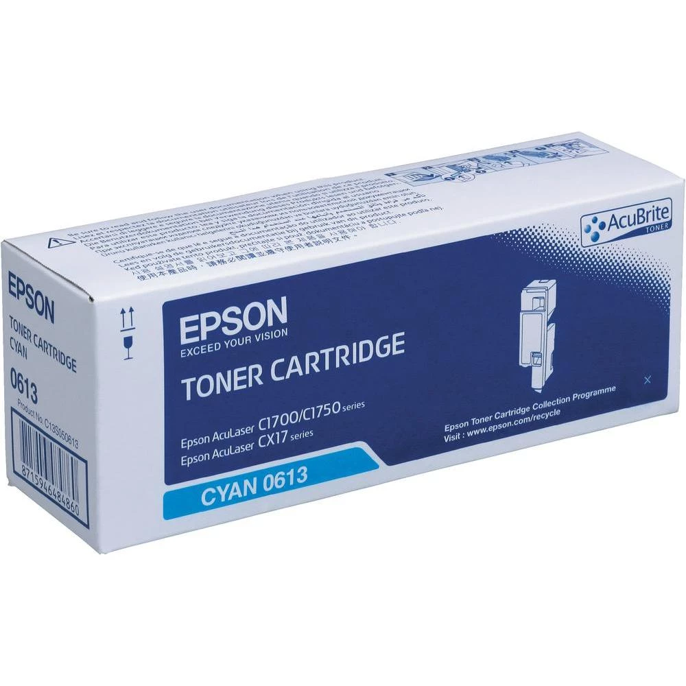 Originalni toner S050613 Epson cijan kapacitet stranica maks. 1400 stranica slika