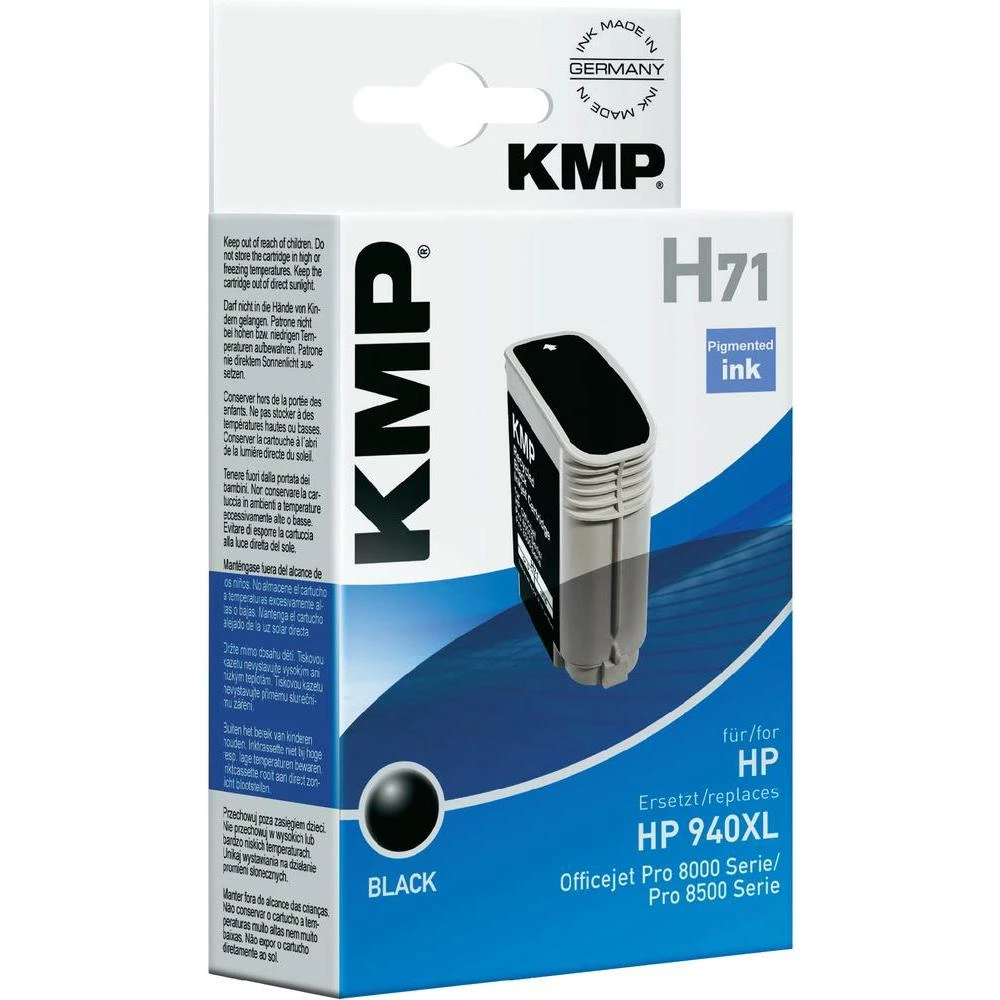 Kompatibilna patrona za printer H71 KMP zamjenjuje HP 940, 940XL crna slika