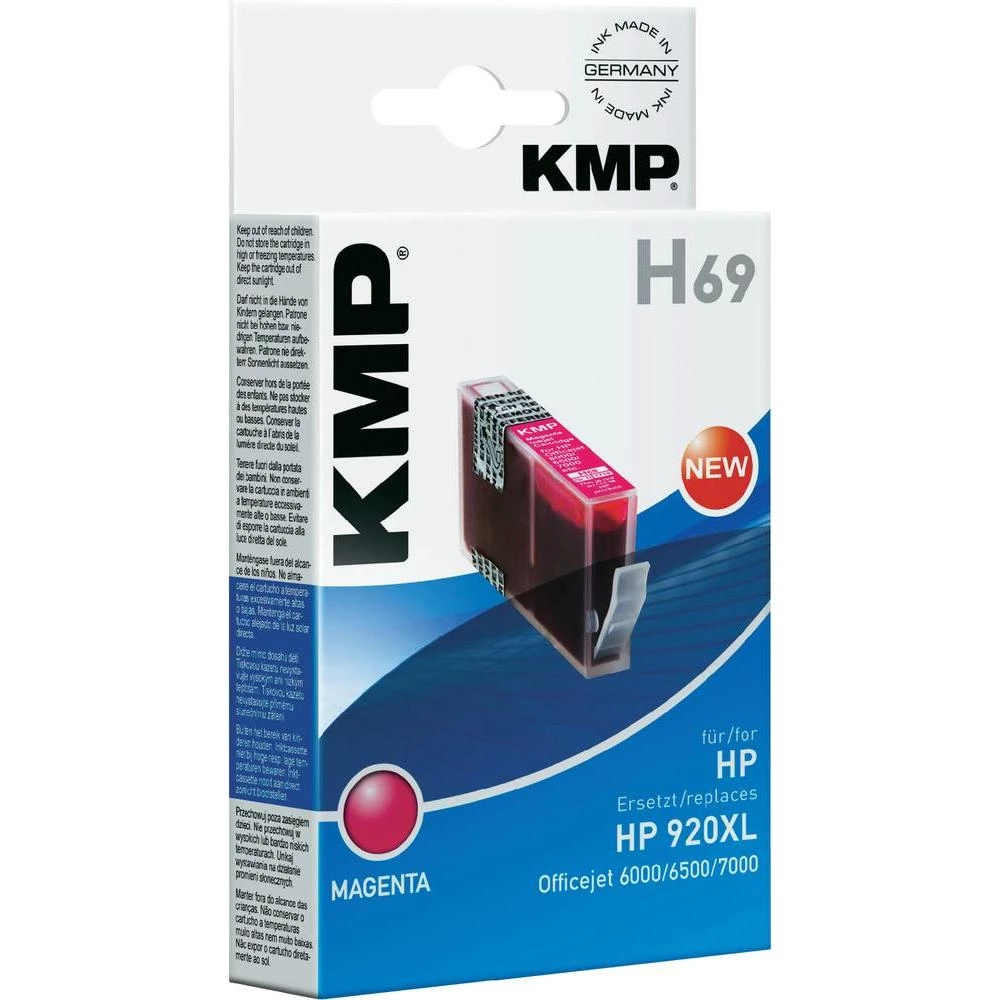 Kompatibilna patrona za printer H69 KMP zamjenjuje HP 920, 920XL magenta slika
