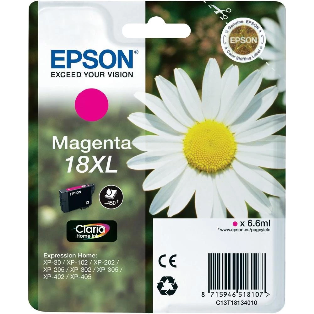 Originalna patrona za printer T1813 Epson 18XL magenta slika