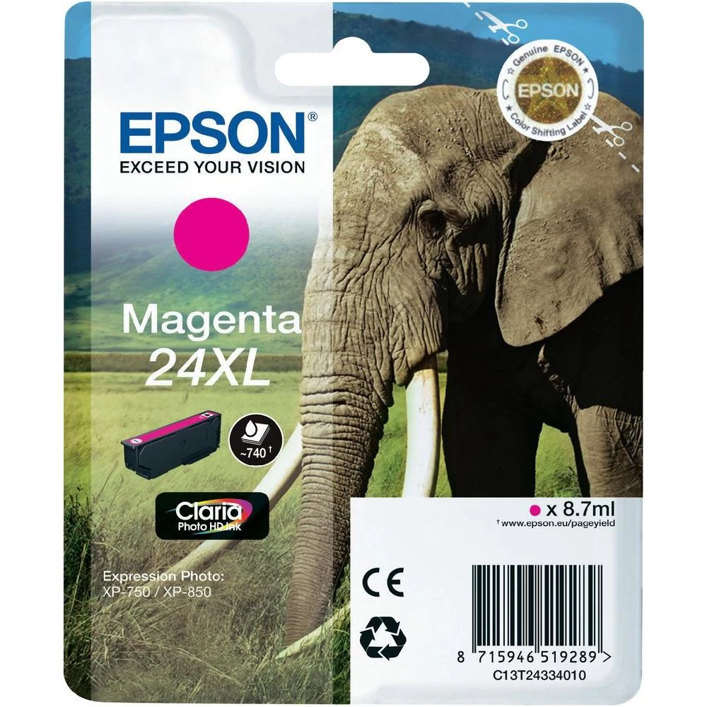 Originalna patrona za printer T2433 / 24XL Epson magenta slika