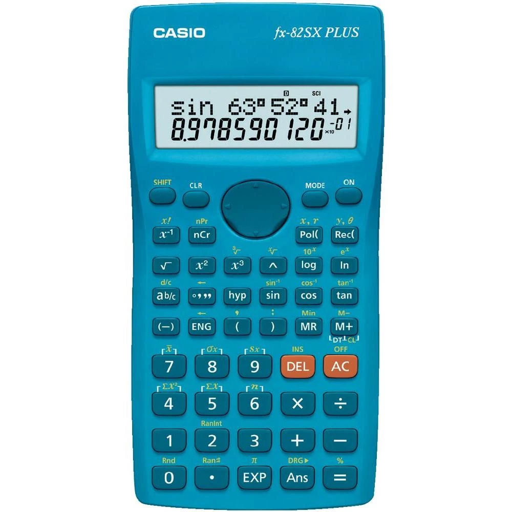 Casio FX-82SX PLUS školski elektronski računar slika
