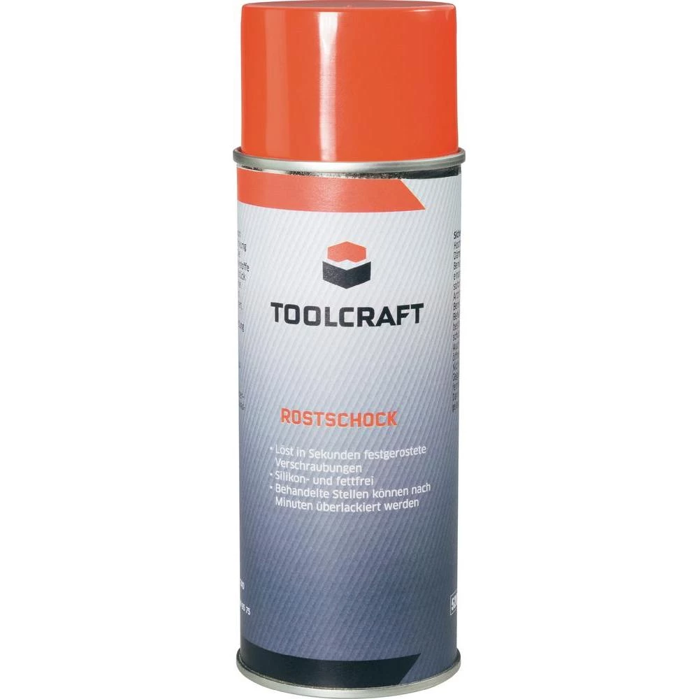 TOOLCRAFT-Sredstvo protiv hrđe sa učinkom šoka, 400ml slika