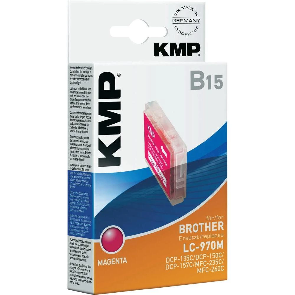 Kompatibilna patrona za printer B15 KMP zamjenjuje Brother LC-970 magenta slika