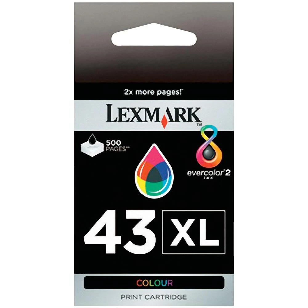 Originalna patrona za printer 43XL Lexmark cijan, magenta, žuta slika