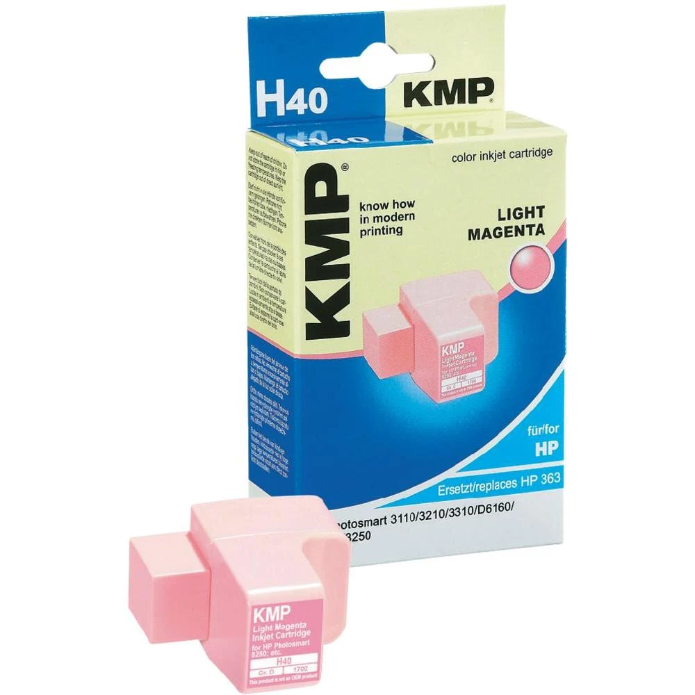 Kompatibilna patrona za printer H40 KMP zamjenjuje HP 363 Photo magenta slika