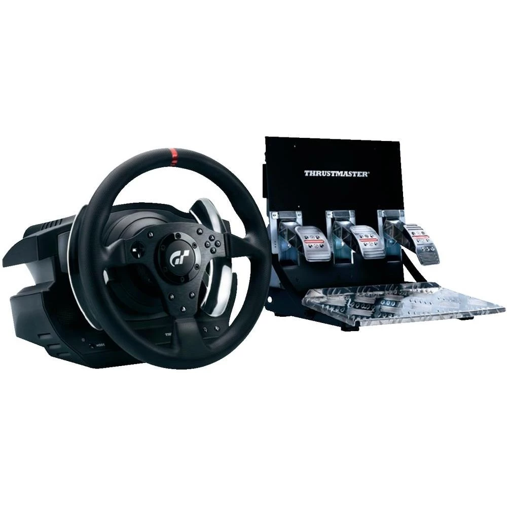 Volan s pedalama T500 Thrustmaster RS GT6 Force Feedback Racing Wheel USB PC, PlayStation® 3 crni slika