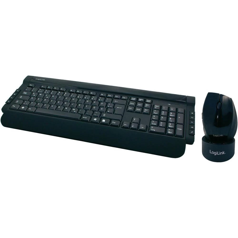 Komplet bežična tipkovnica i miš LogiLink ID0029 crna slika