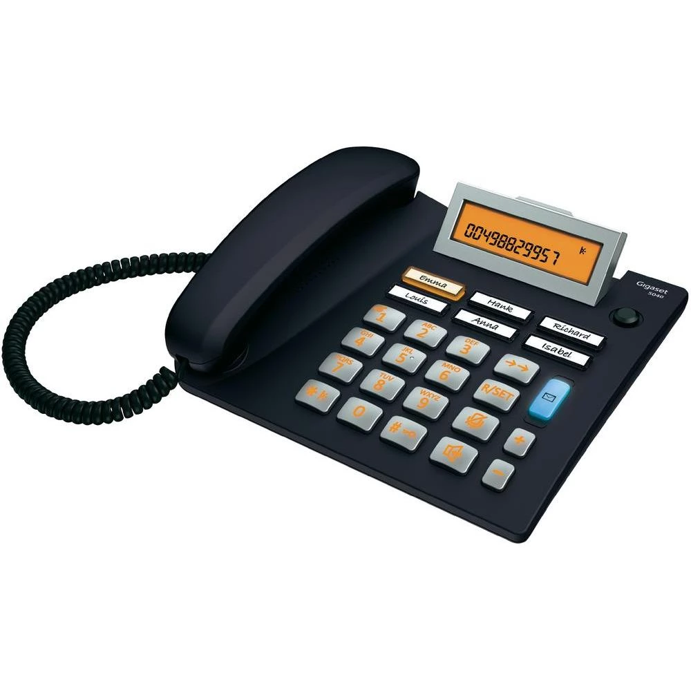 Vrpčasti telefon za starije osobe Gigaset 5040, telefoniranje slobodnih ruku, os slika