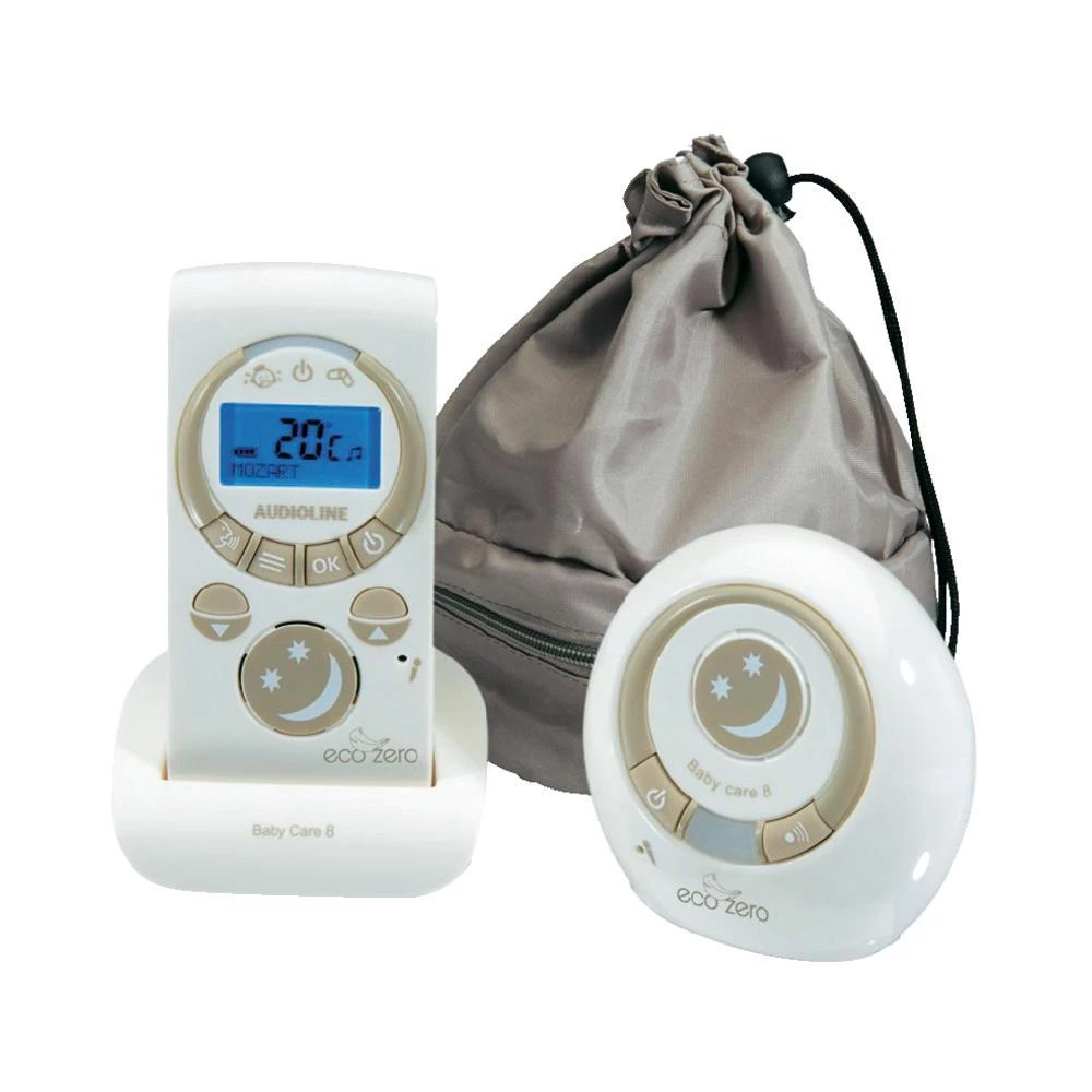 Baby alarm 594197 Audioline Baby Care 8 frekvencija 1,8 GHz, domet maks. (na otvorenom) 300 m slika