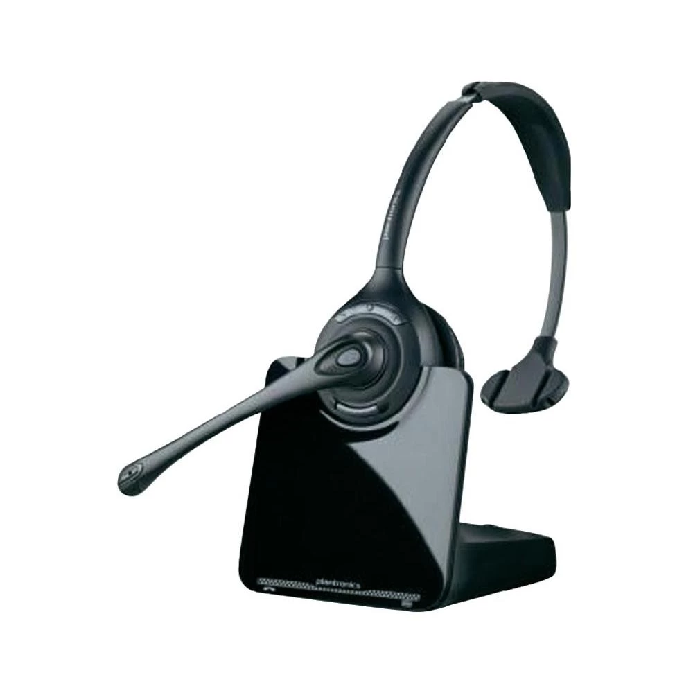 Telefonske slušalice s mikrofonom DECT bežične, Mono Plantronics CS510 On Ear crne 40-06-9399, 8469102 slika
