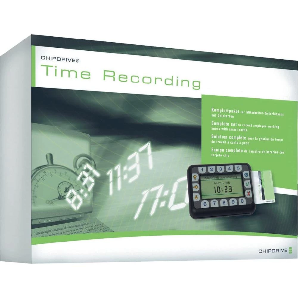 Početni set za snimanje vremena za sustav za vremenske kartice Chipdrive USB slika