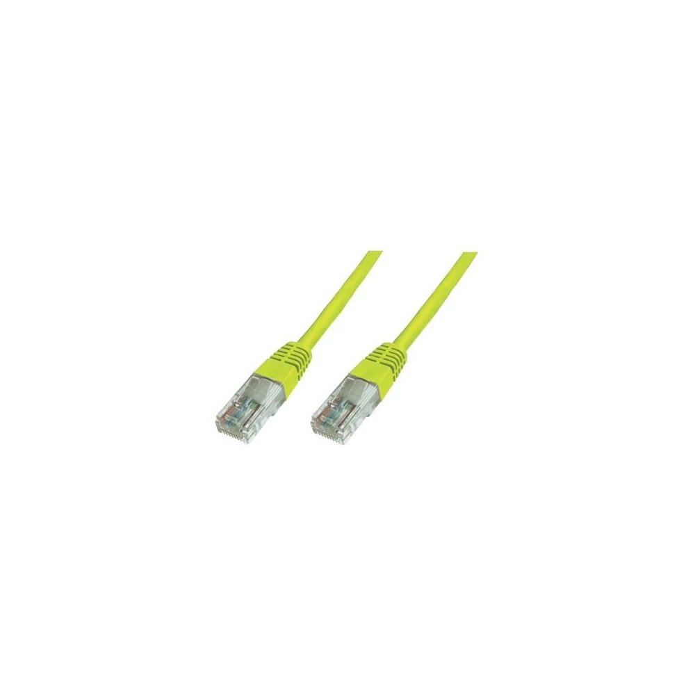 RJ45 mrežni kabel CAT 5e U/UTP [1x RJ45 utikač - 1x RJ45 utikač] 3 m žuti s UL slika