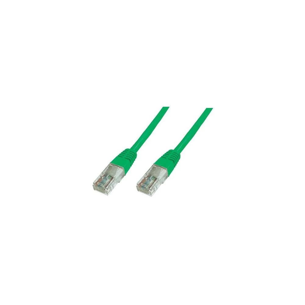 RJ45 mrežni kabel CAT 5e U/UTP [1x RJ45 utikač - 1x RJ45 utikač] 3 m zeleni s U slika