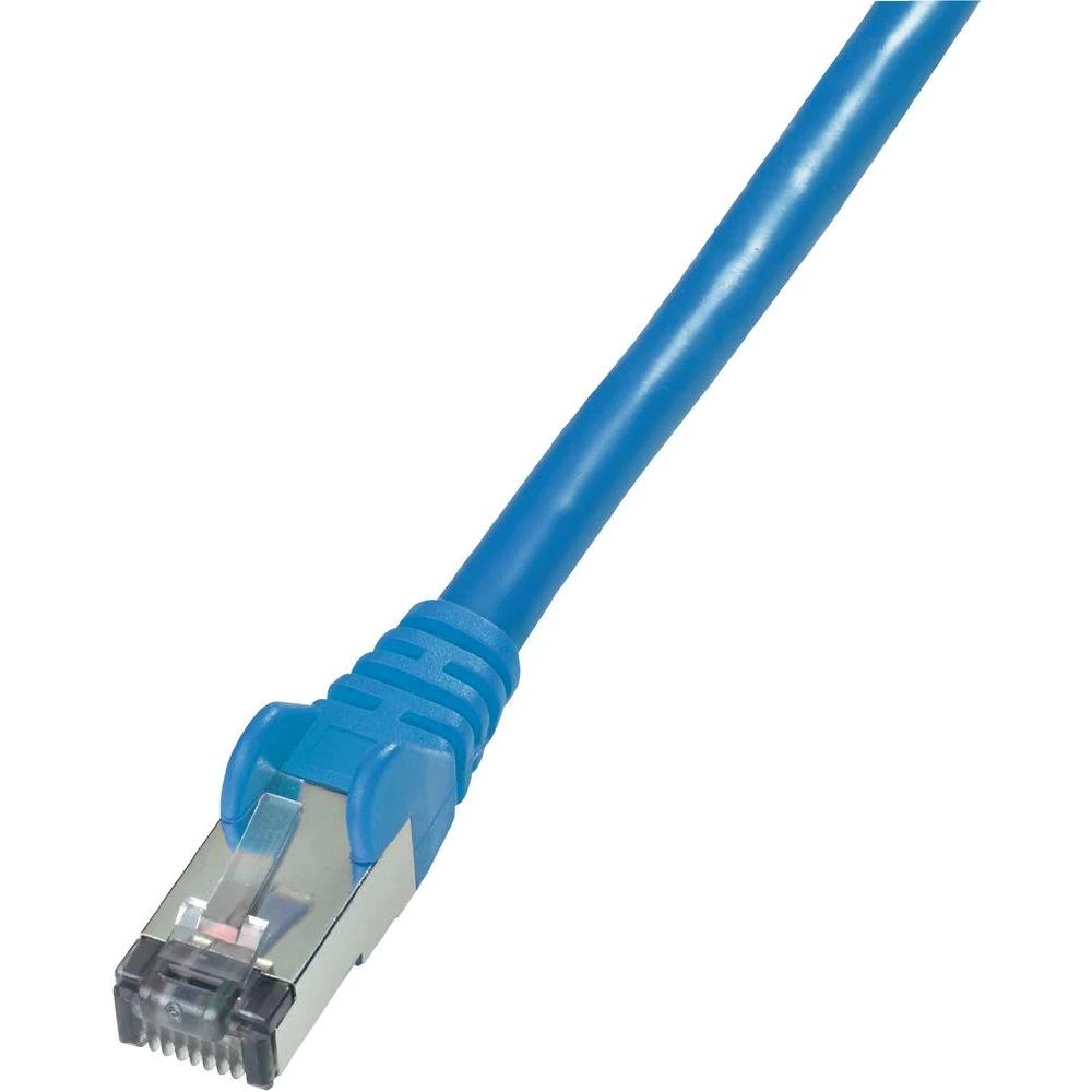 RJ45 mrežni kabel CAT 6 S/FTP [1x RJ45 utikač - 1x RJ45 utikač] 5 m plavi nezapa slika