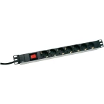 Višestruka utičnica s prekidačem Digitus 48,3 cm (19") 7-struka DN-19 PDU-7S