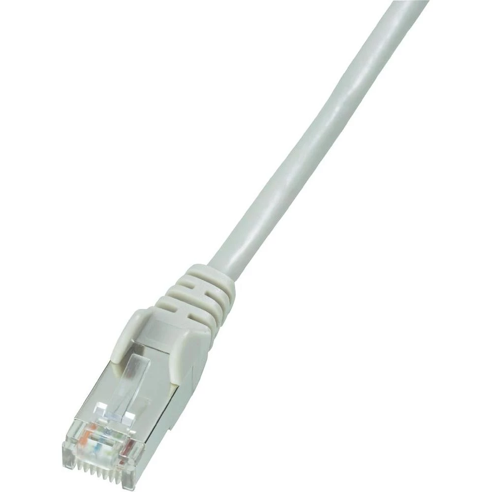 RJ45 mrežni kabel CAT 5e F/UTP [1x RJ45 utikač - 1x RJ45 utikač] 10 m crni s UL slika