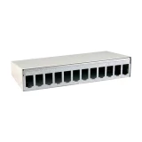 Patch panel BTR Netcom 12-portni neopremljen 130861-1202-E 1U