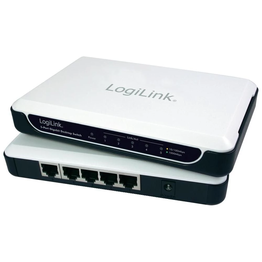 Mrežni Switch uređaj RJ45 NS0050 LogiLink 5-portni 1000 MBit/s slika