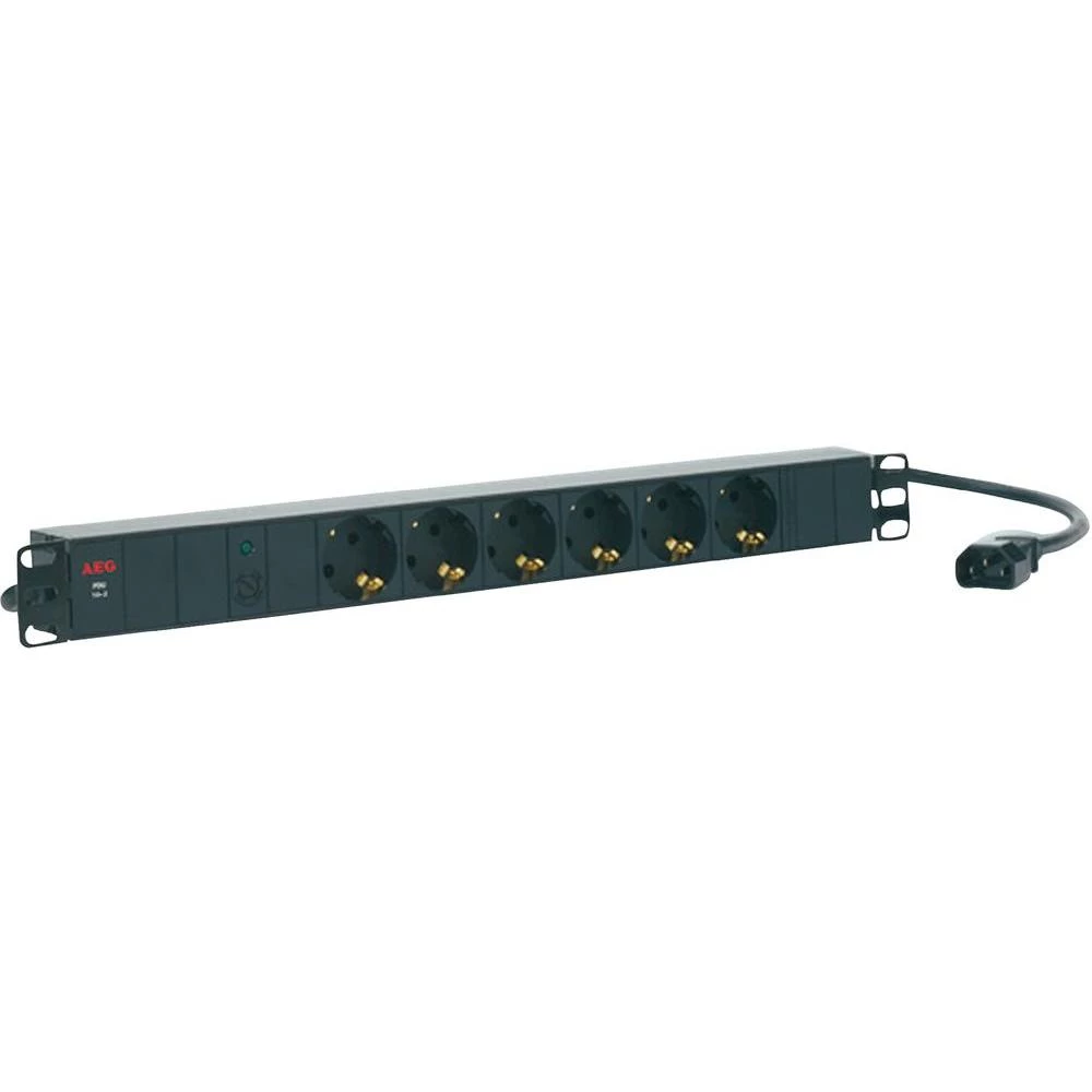Višestruka šuko utičnica AEG Power Solutions 48,3 cm (19")6x PDU 10-2 slika