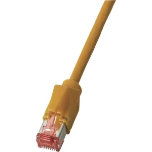RJ45 mrežni kabel CAT 6 S/FTP [1x RJ45 utikač - 1x RJ45 utikač] 0.50 m narančast slika