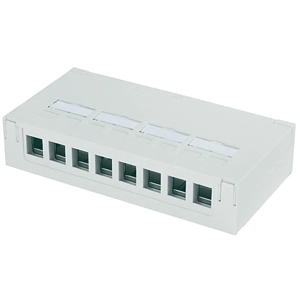 Patch panel Telegärtner 8-portni neopremljen H02000A0080 3U slika
