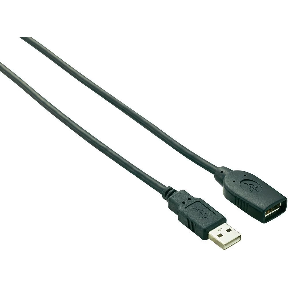 USB 2.0 produžni kabel [1x USB 2.0 utikač A - 1x USB 2.0 utikač A] 10 m crni slika