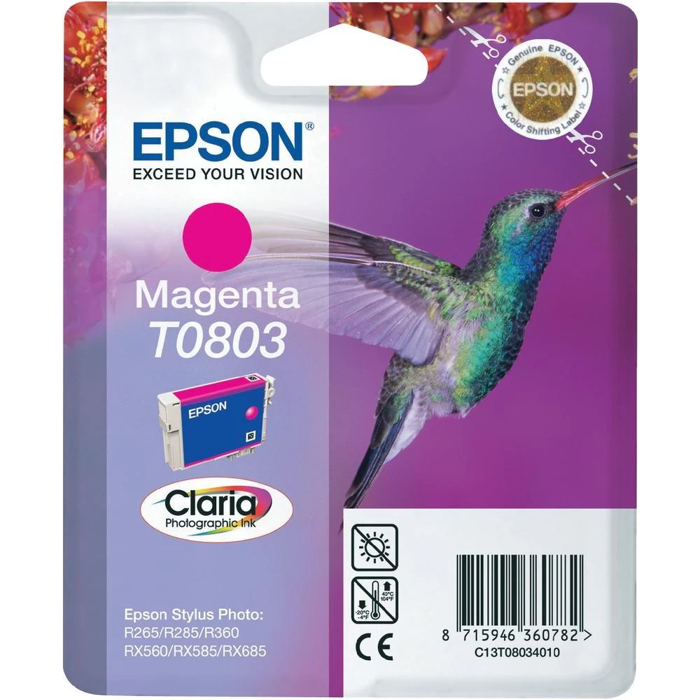 Originalna patrona za printer T0803 Epson magenta slika