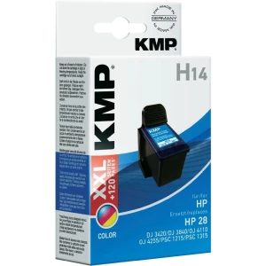 Kompatibilna patrona za printer H14 KMP zamjenjuje HP 28 cijan, magenta, žuta slika