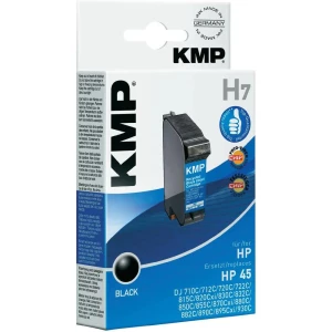 Kompatibilna patrona za printer H7 KMP zamjenjuje HP 45 crna slika