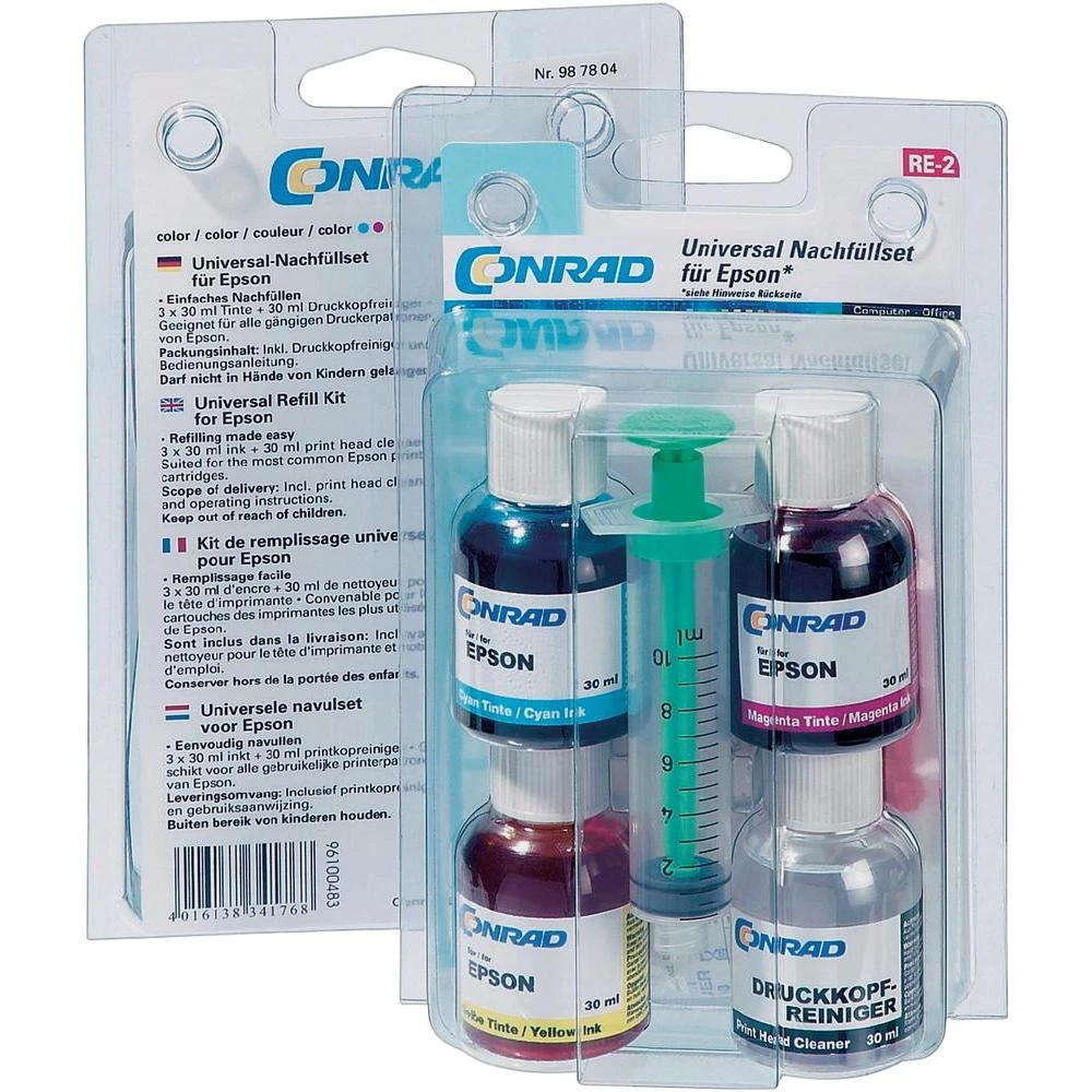 Univerzalna tinta za punjenje Epson u boji 120 ml slika