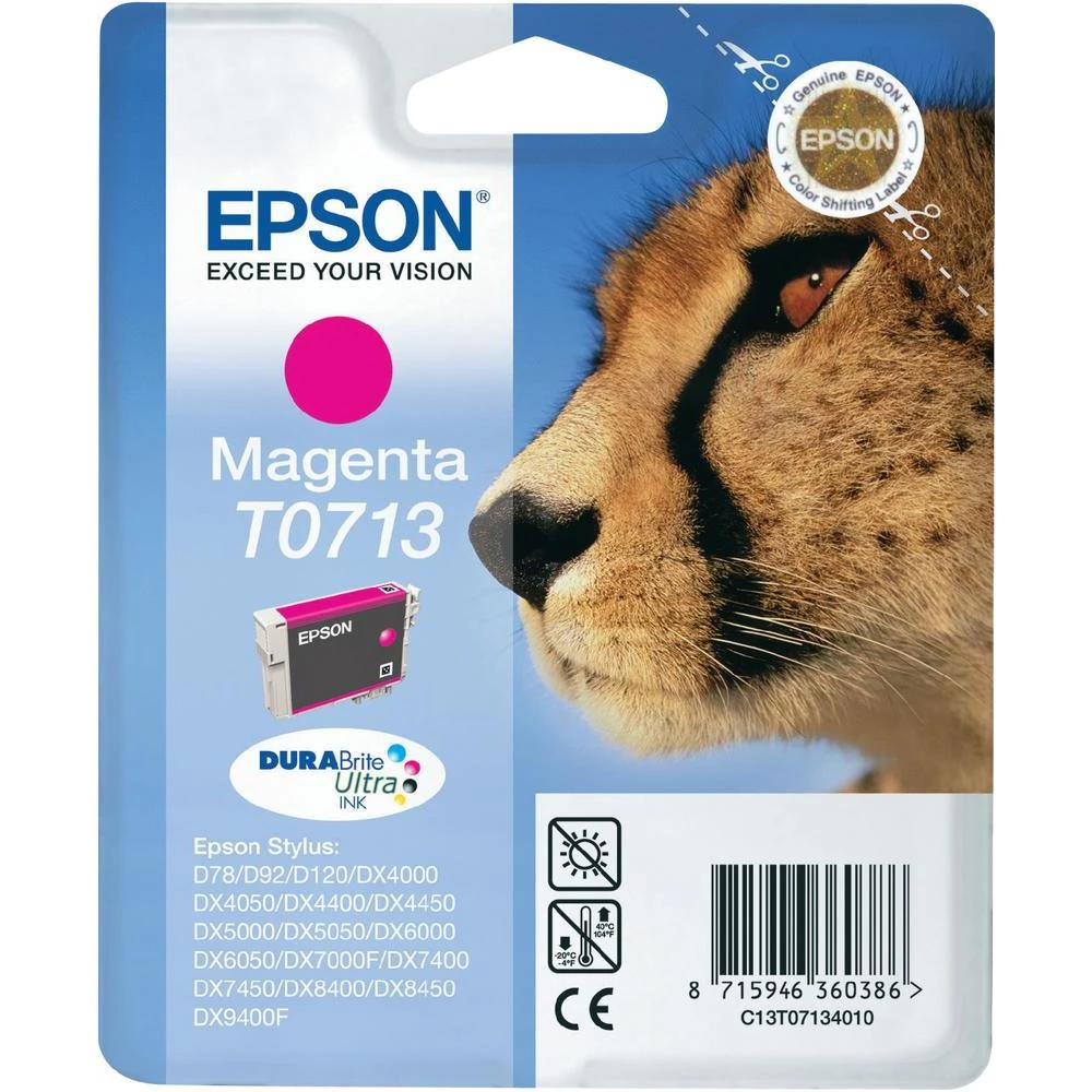 Originalna patrona za printer T0713 Epson magenta slika