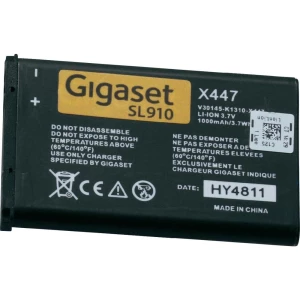 Akumulator za bežični telefon Gigaset SL910H - zamjenska Akumulator za: Gigaset Li-Ion 3.7 V 1000 mAh slika