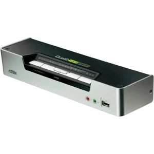 4-portni KVM Switch uređaj Aten za USB unosne uređaje i HDMI grafiku s prijenosom zvuka i USB 2.0 hubom slika