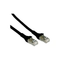 RJ45 mrežni kabel CAT 6A S/FTP [1x RJ45 utikač - 1x RJ45 utikač] 3 m crni zaštićeni, BTR Netcom 1308453000-E slika