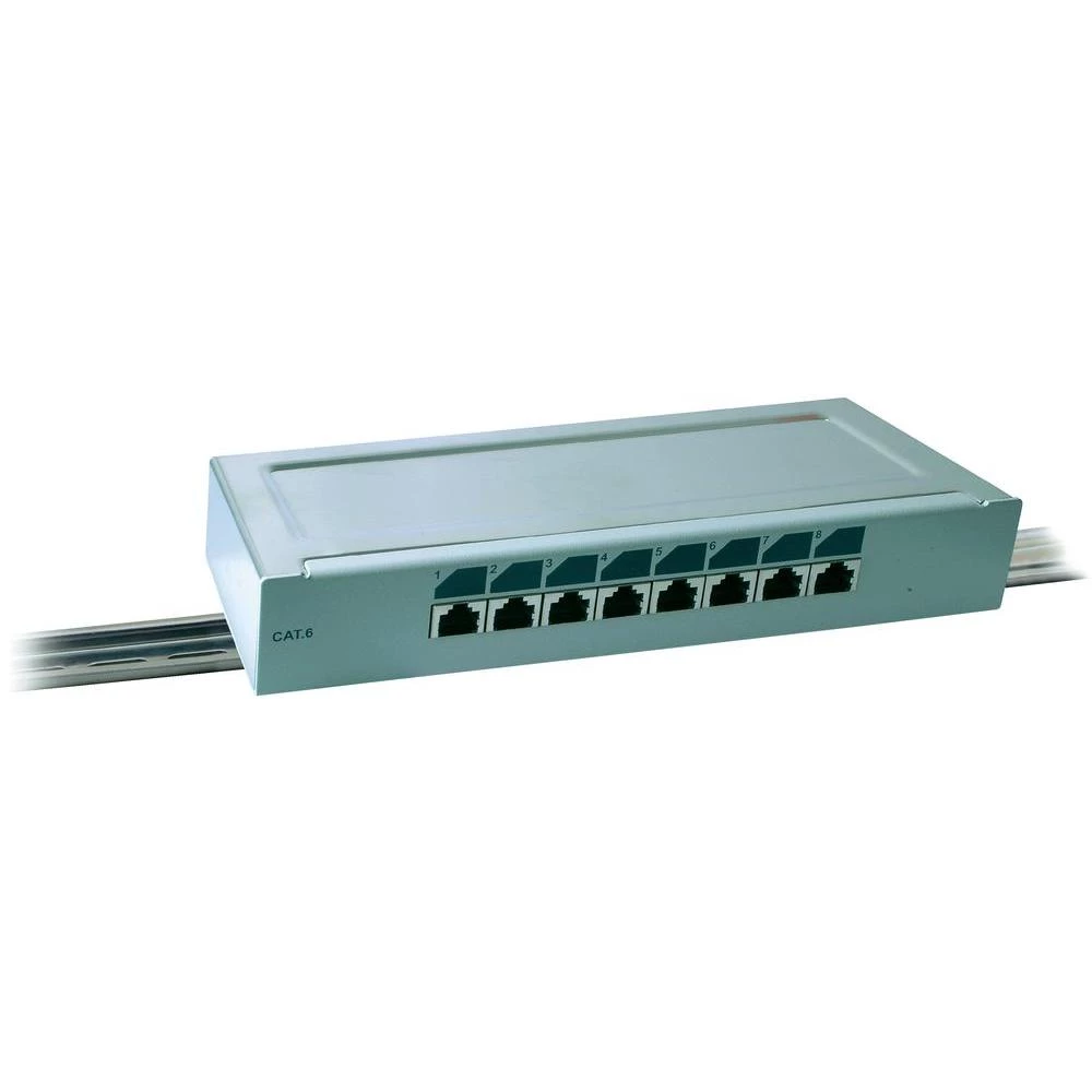 Patch panel CAT 6 EFB Elektronik 8-portni slika
