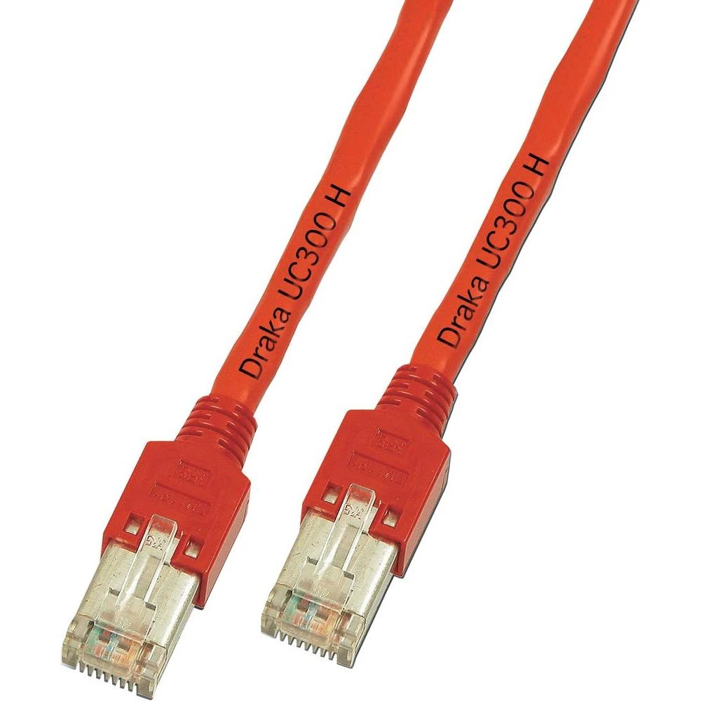 RJ45 mrežni kabel CAT 5e F/UTP [1x RJ45 utikač - 1x RJ45 utikač] 3 m crveni neza slika