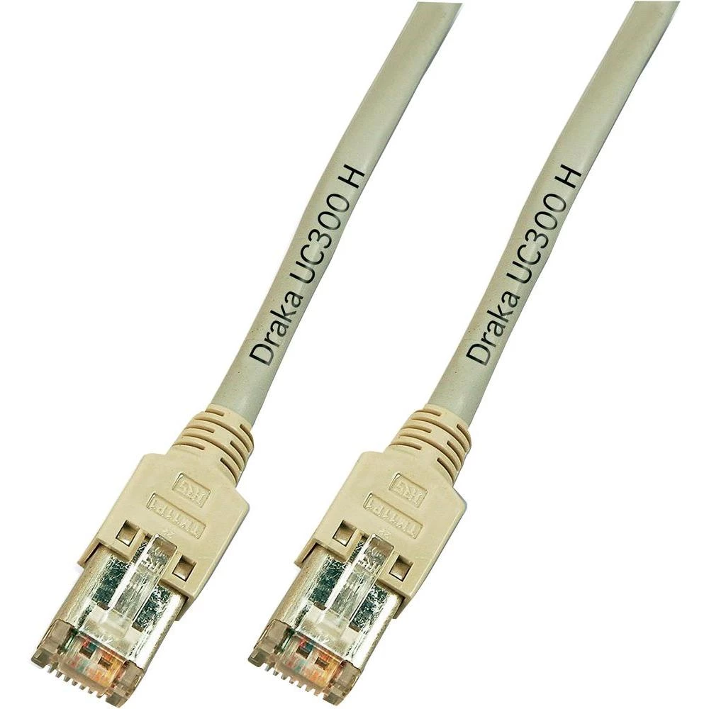 RJ45 mrežni kabel CAT 5e F/UTP [1x RJ45 utikač - 1x RJ45 utikač] 10 m sivi nezap slika