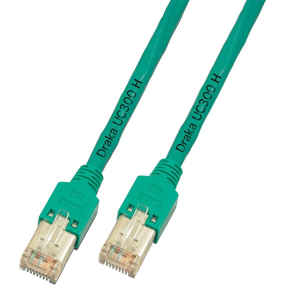 RJ45 mrežni kabel CAT 5e F/UTP [1x RJ45 utikač - 1x RJ45 utikač] 20 m zeleni nez slika