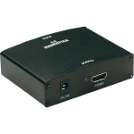 VGA/HDMI pretvornik Manhattan [2x Činč-utičnica, VGA-utičnica  1x HDMI-utičnica] crn, 177351