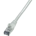 RJ45 mrežni kabel CAT 6 S/FTP [1x RJ45 utikač - 1x RJ45 utikač] 2 m sivi nezapal slika