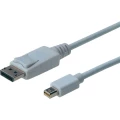 Mini-DisplayPort/DisplayPort kabel, 3m, bijel slika