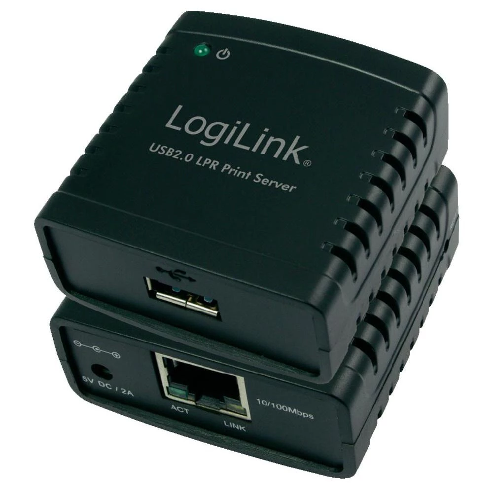 Adapter za umrežavanje pisača PS0011 LogiLink LAN (10/100 MBit/s), USB slika