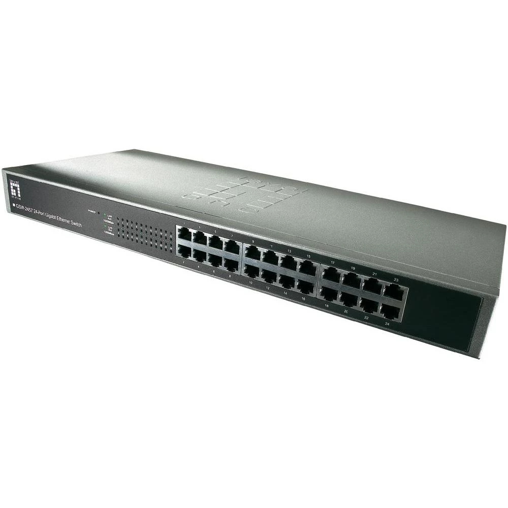 19'' mrežni Switch uređaj RJ45 GSW-2457 LevelOne 24-portni 1000 MBit/s slika