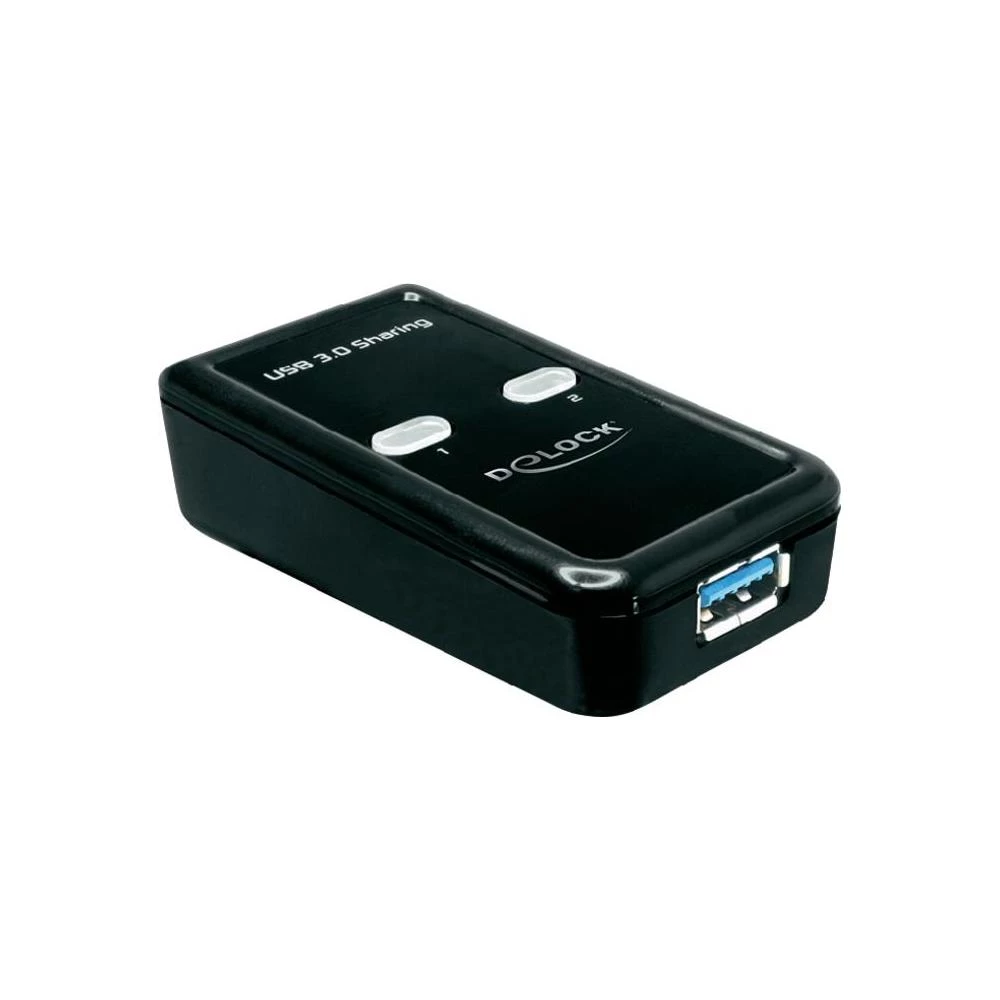2 -portni USB 3.0 razdjelnik Delock crni slika