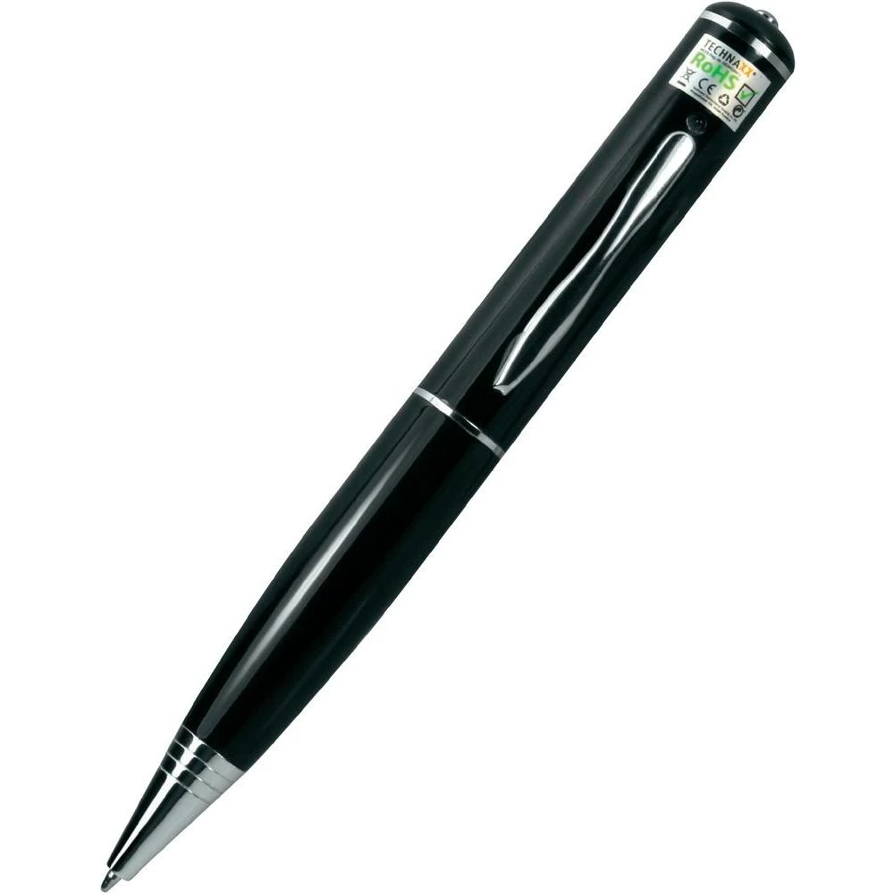 Skrivena nadzorna kamera u kemijskoj olovci s funkcijom snimanja Technaxx 1336 slika