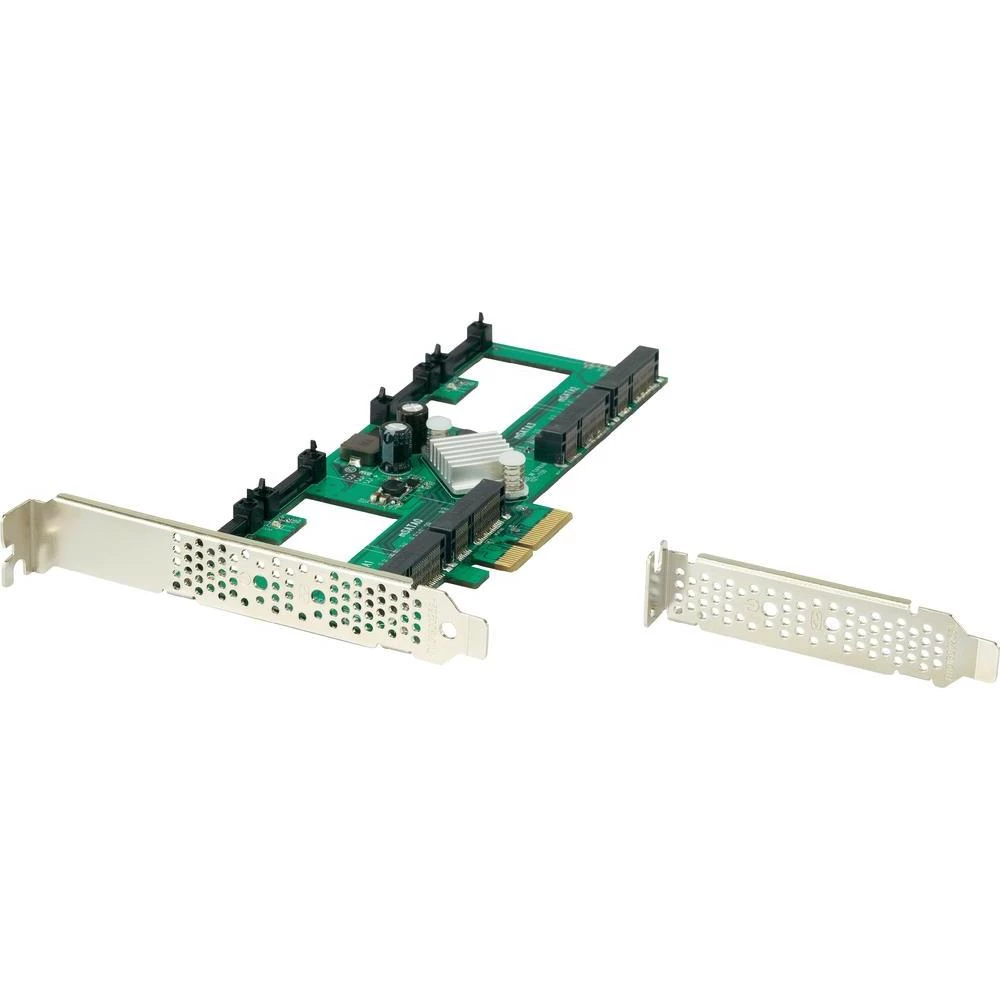 4-portna mSATA III RAID PCIe kartica slika