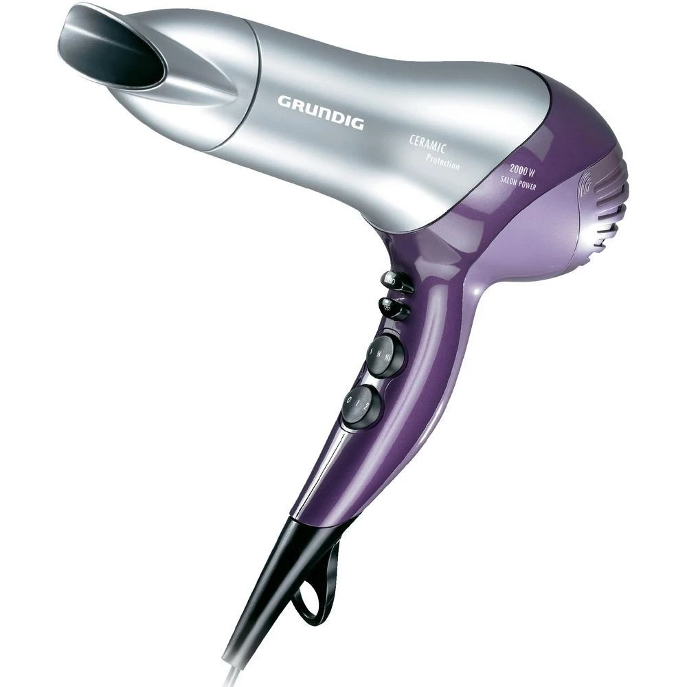 Sušilo za kosu Grundig HD6760 srebrna, jorgovan slika